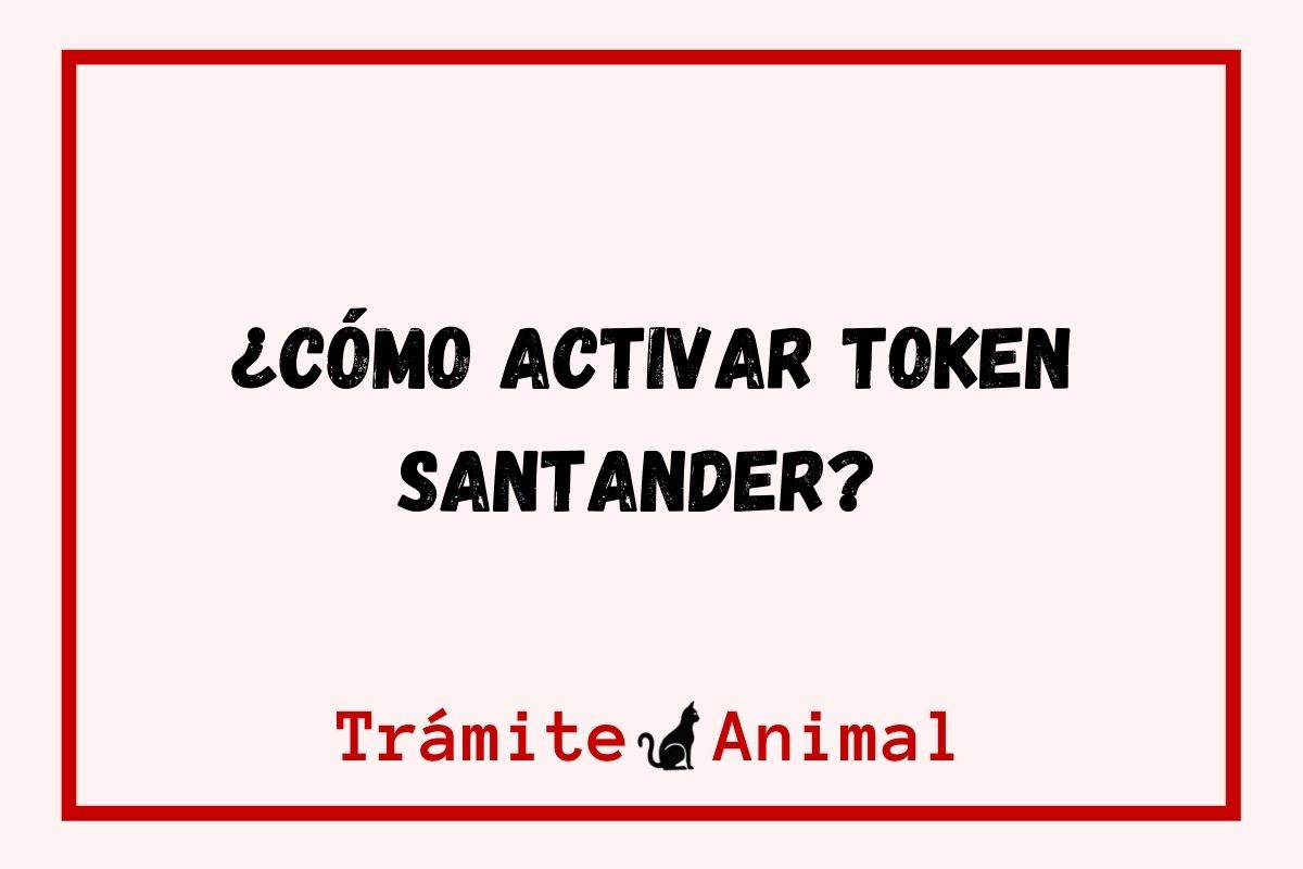 ¿Cómo activar super token Santander?