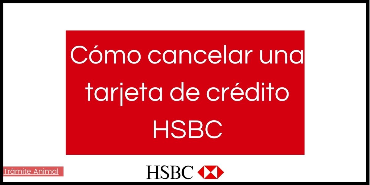 Cancelar tarjeta HSBC